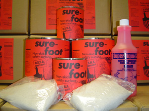 Sure-Foot™ O.S.H.A. complliant non-skid safety surface